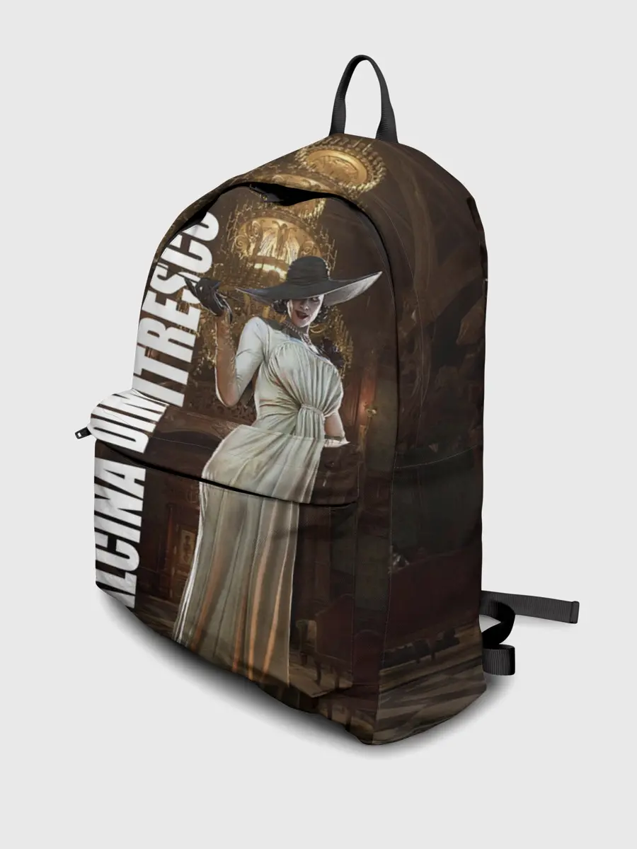 Рюкзак джинсовый / Леди Альсина Димитреску