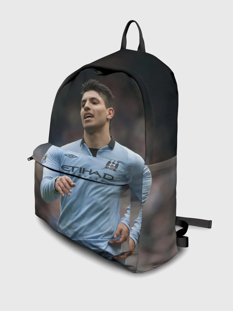 Рюкзак джинсовый / Серхио Агуэро