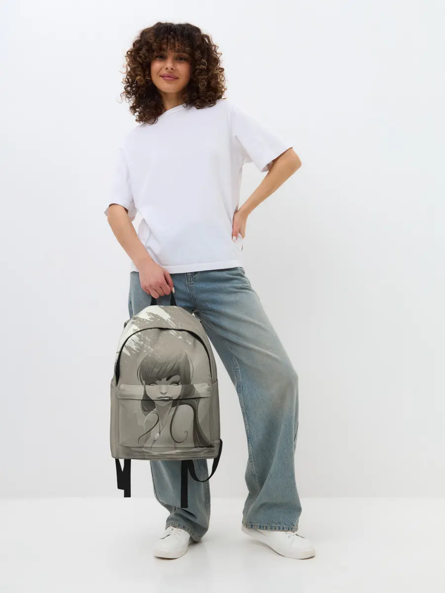 Рюкзак джинсовый / Красивая русалка | Beautiful mermaid