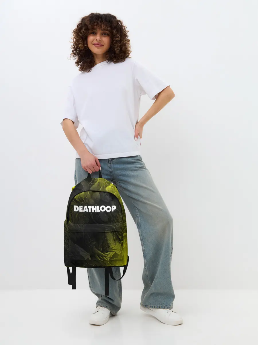 Рюкзак джинсовый / Deathloop - Hyperbeast