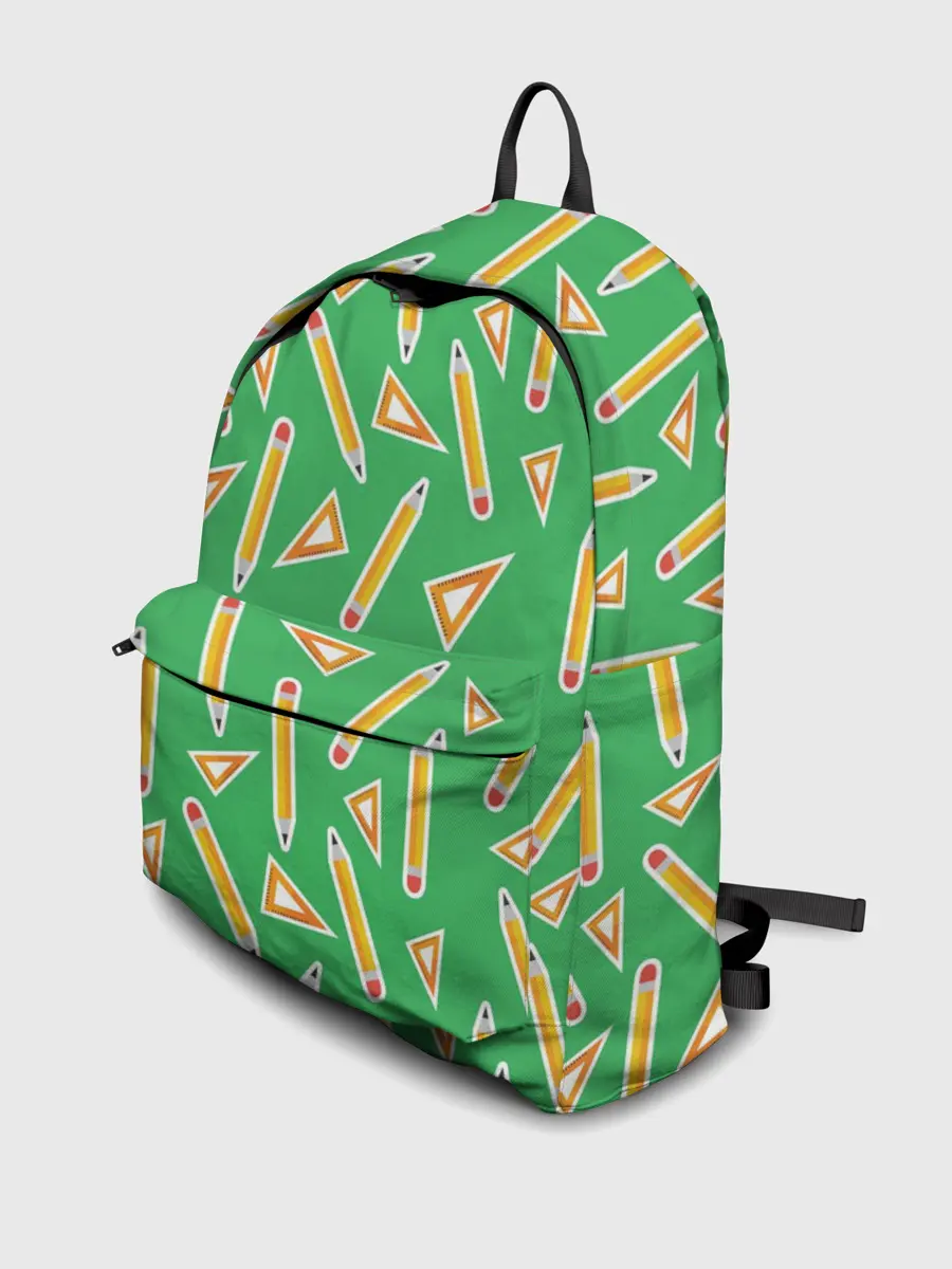 Рюкзак джинсовый / Карандаш и линейка