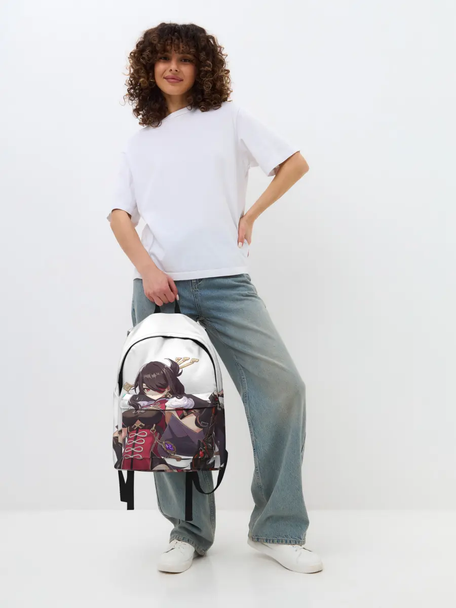 Рюкзак джинсовый / БЕЙ ДОУ | ГЕНШИН