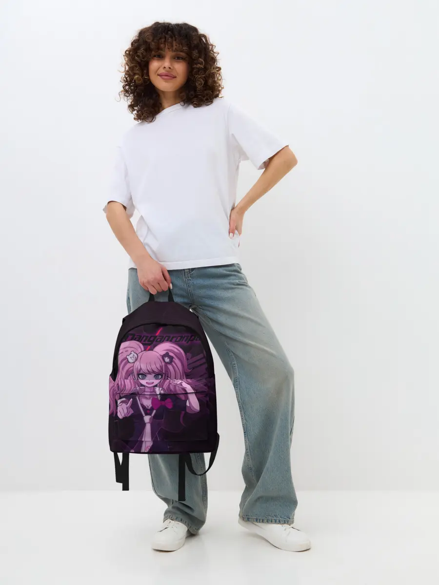 Рюкзак джинсовый / Джунко Эношима Данганронпа