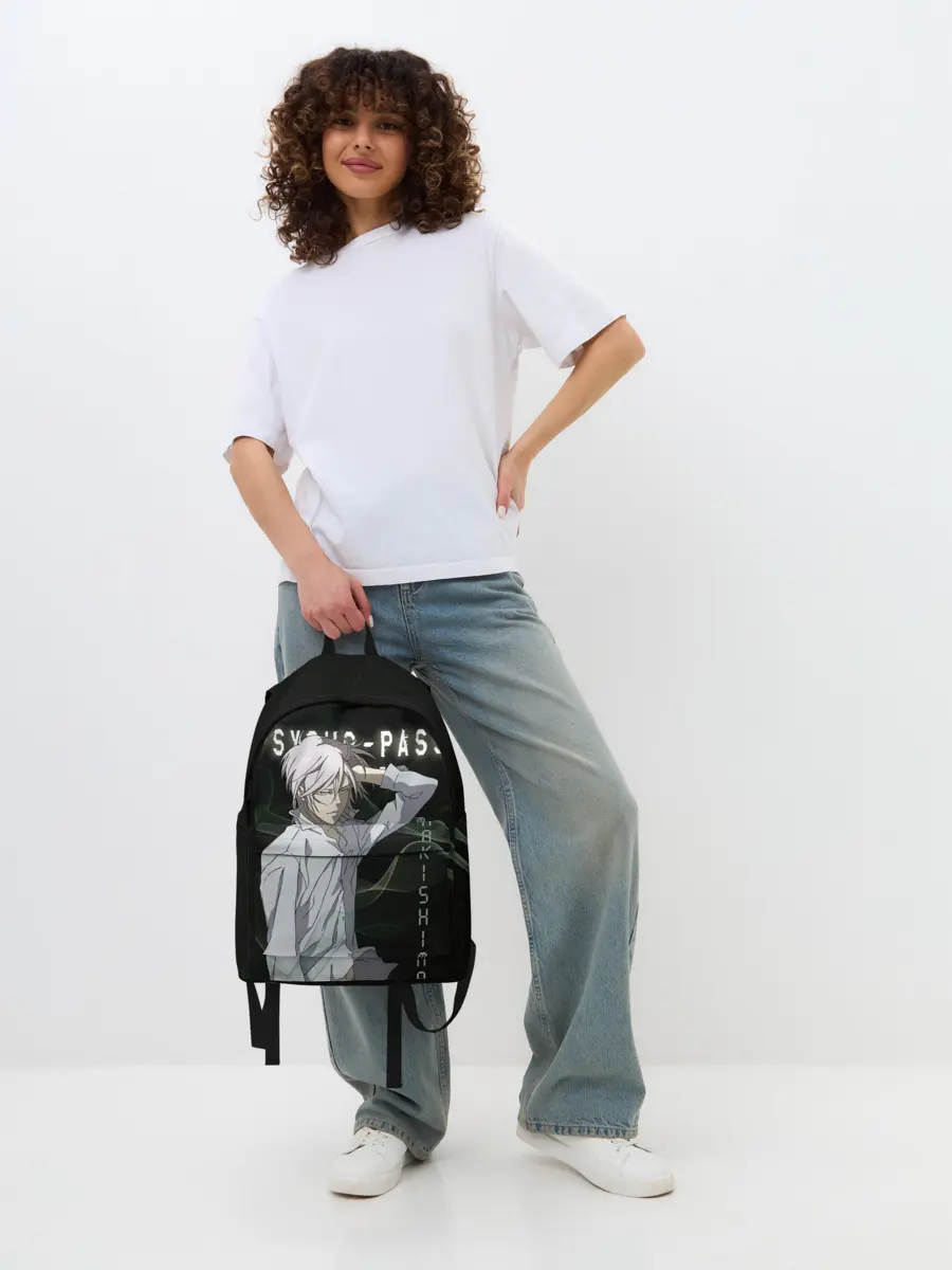 Рюкзак джинсовый / Сёго Макисима Psycho-Pass