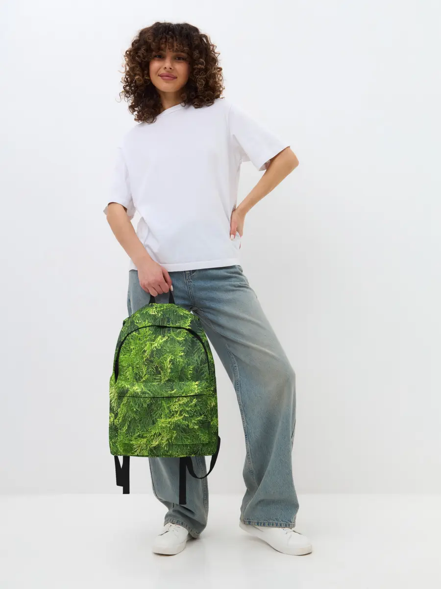 Рюкзак джинсовый / Хвойная масса