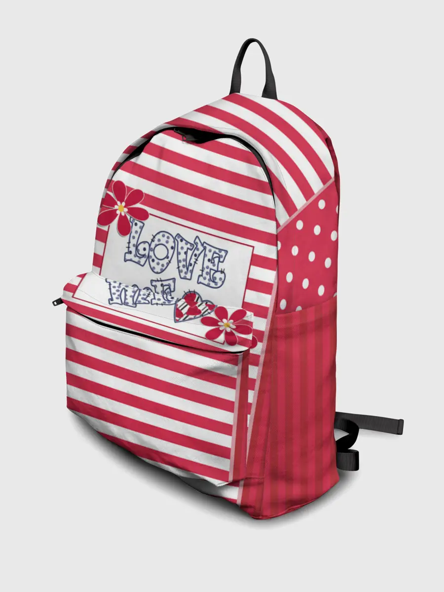 Рюкзак джинсовый / Люби меня. Квилтинг .