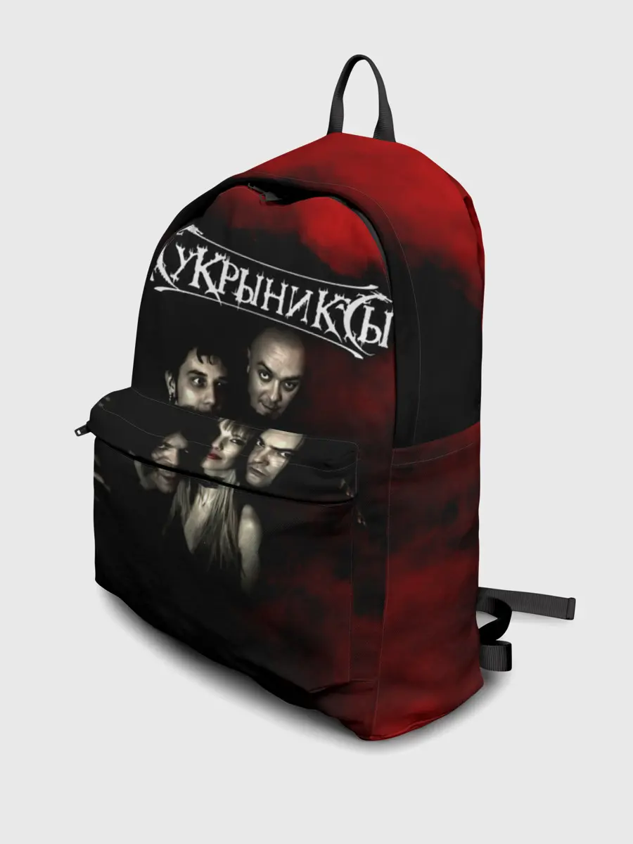 Рюкзак джинсовый / Группа Кукрыниксы