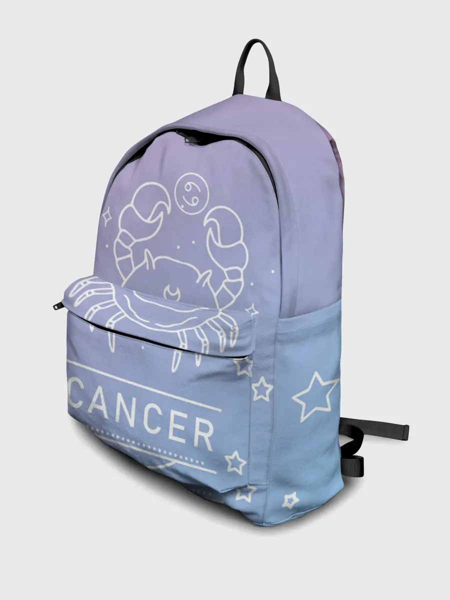 Рюкзак джинсовый / Знак Рак