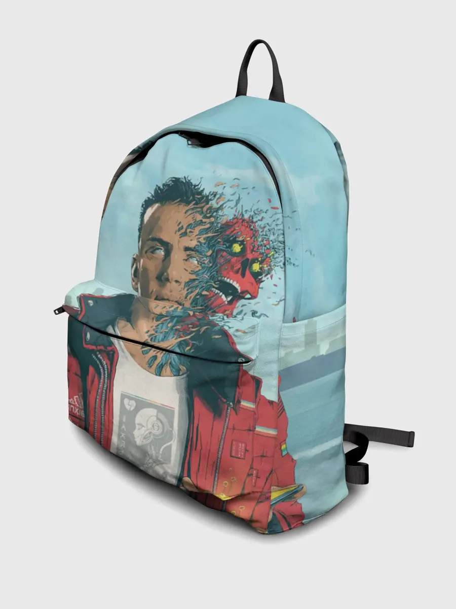 Рюкзак джинсовый / Обложка Logic