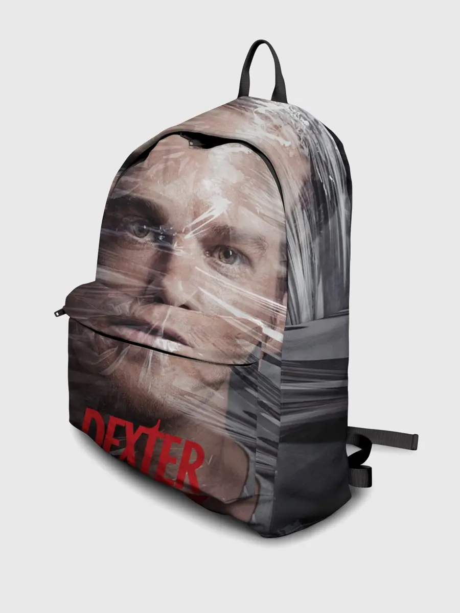 Рюкзак джинсовый / Декстер Морган в пленке