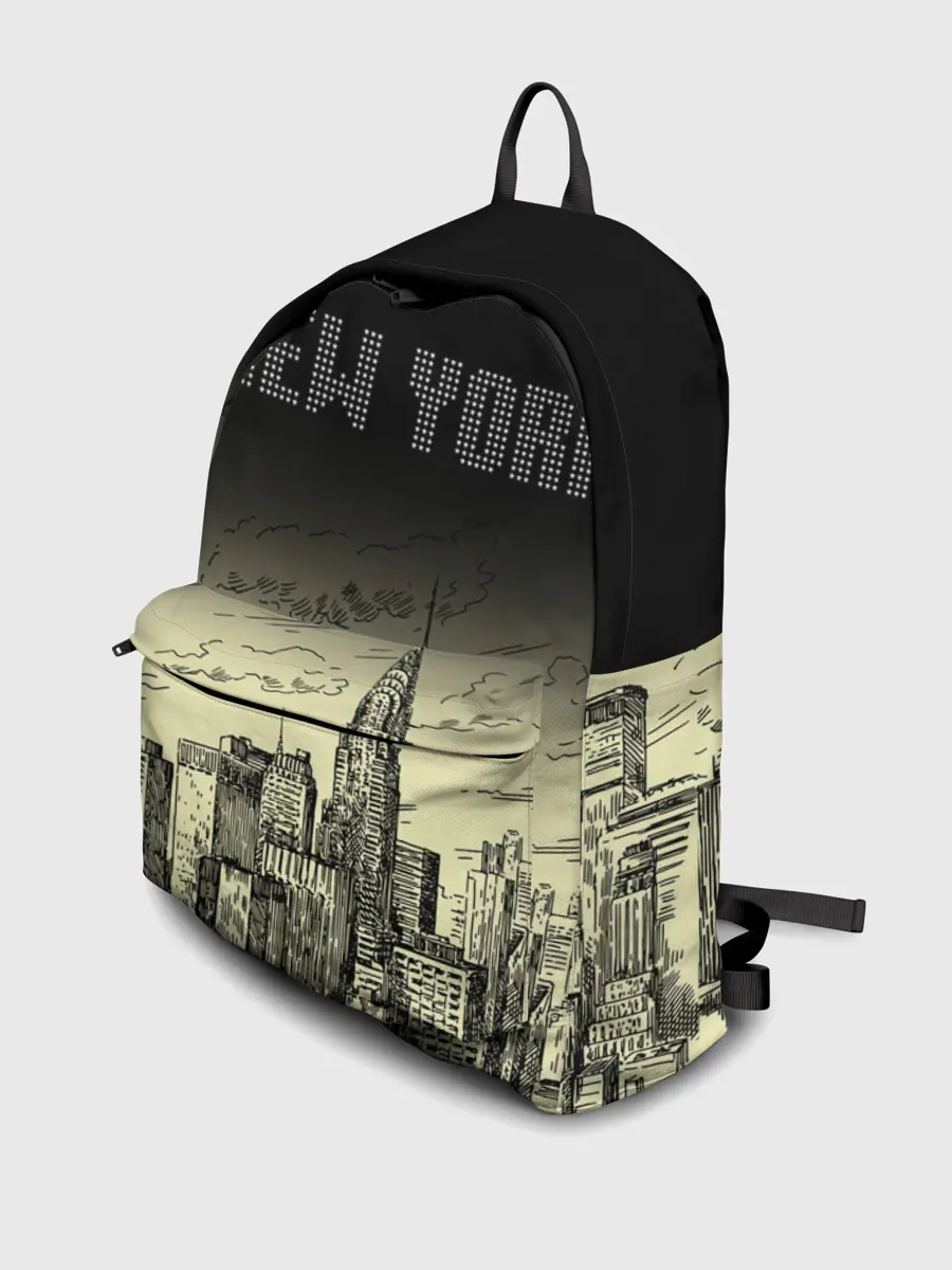 Рюкзак джинсовый / Нью-Йорк