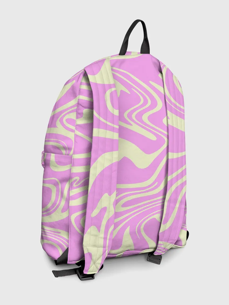 Рюкзак джинсовый / Лолипоп абстракция