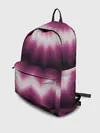 Рюкзак джинсовый / Черно-пурпурный калейдоскоп