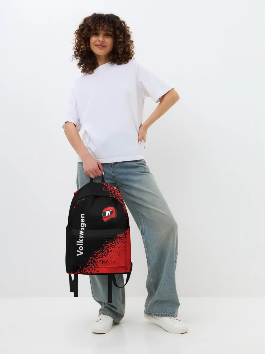 Рюкзак джинсовый / Фольксваген - Racing