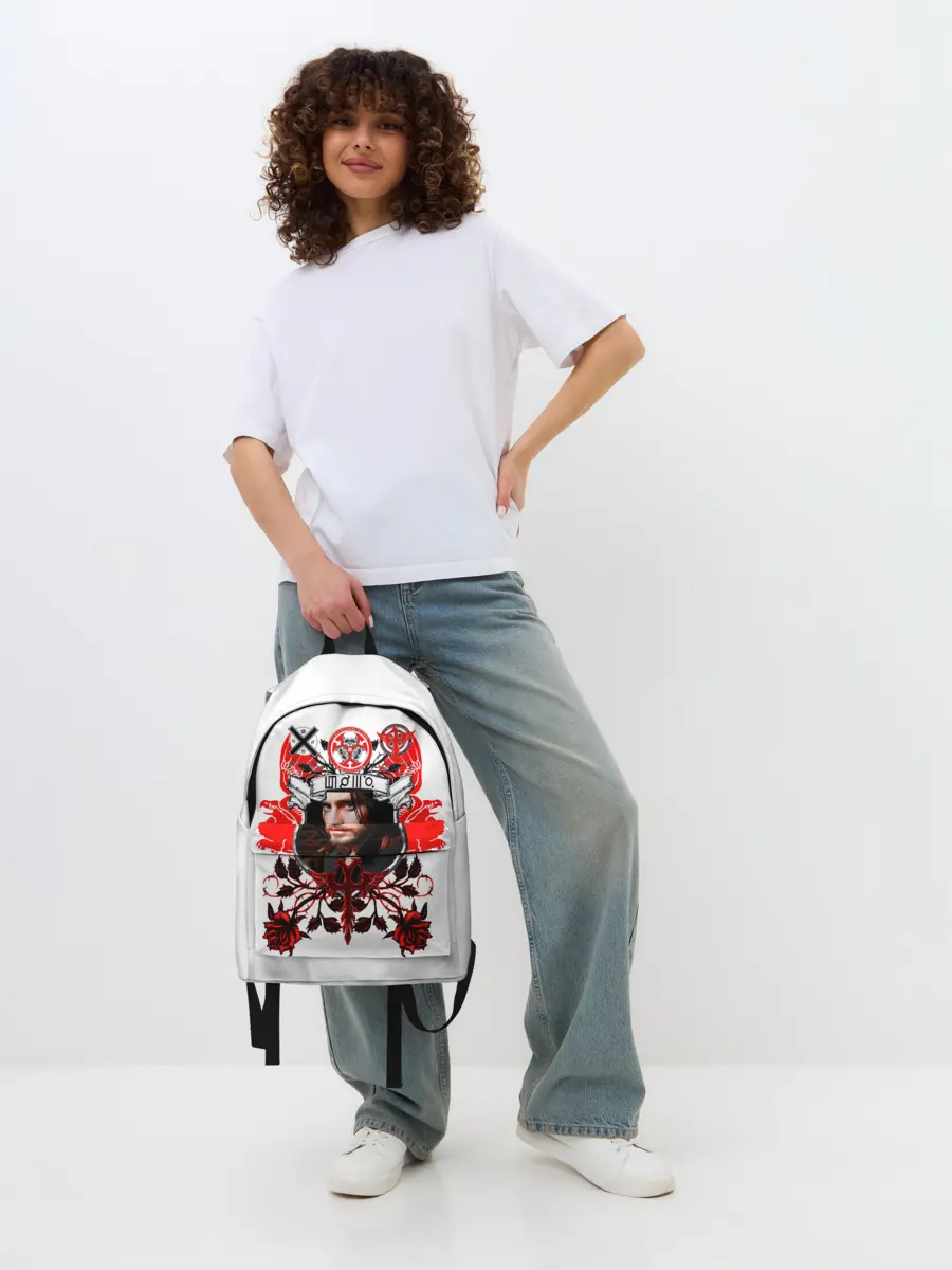 Рюкзак джинсовый / Thirty Seconds to Mars Джаред Лето