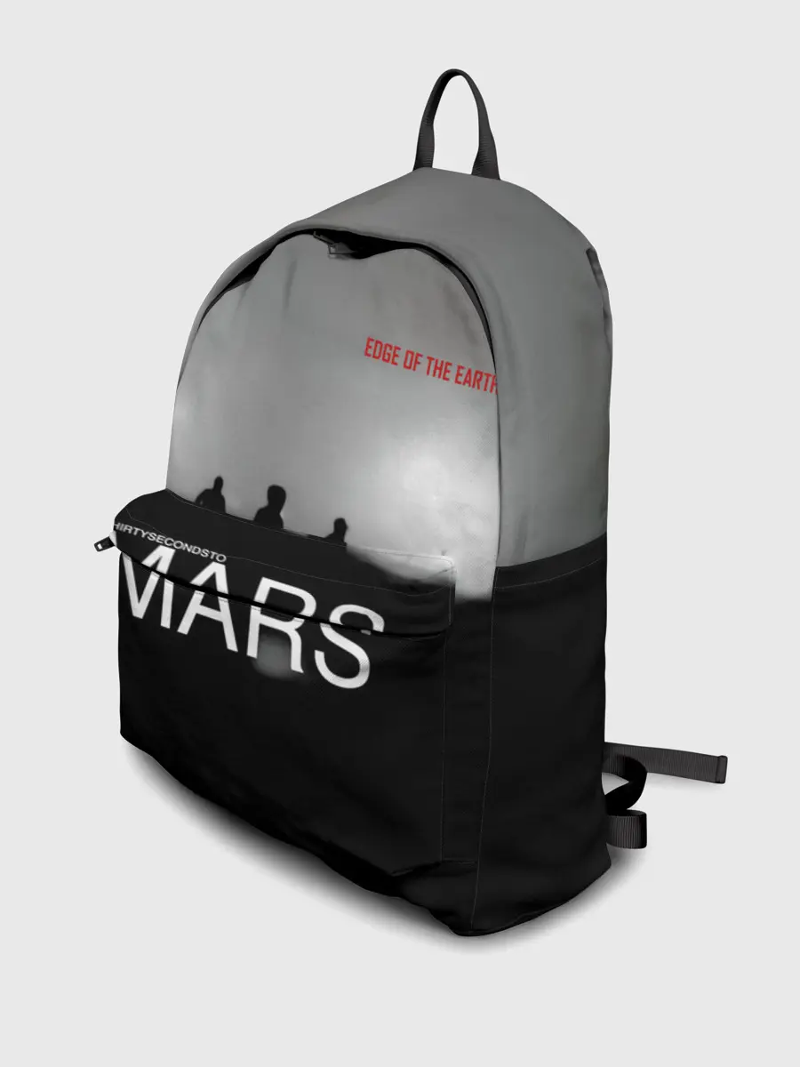 Рюкзак джинсовый / Thirty Seconds to Mars - Edge of the Earth