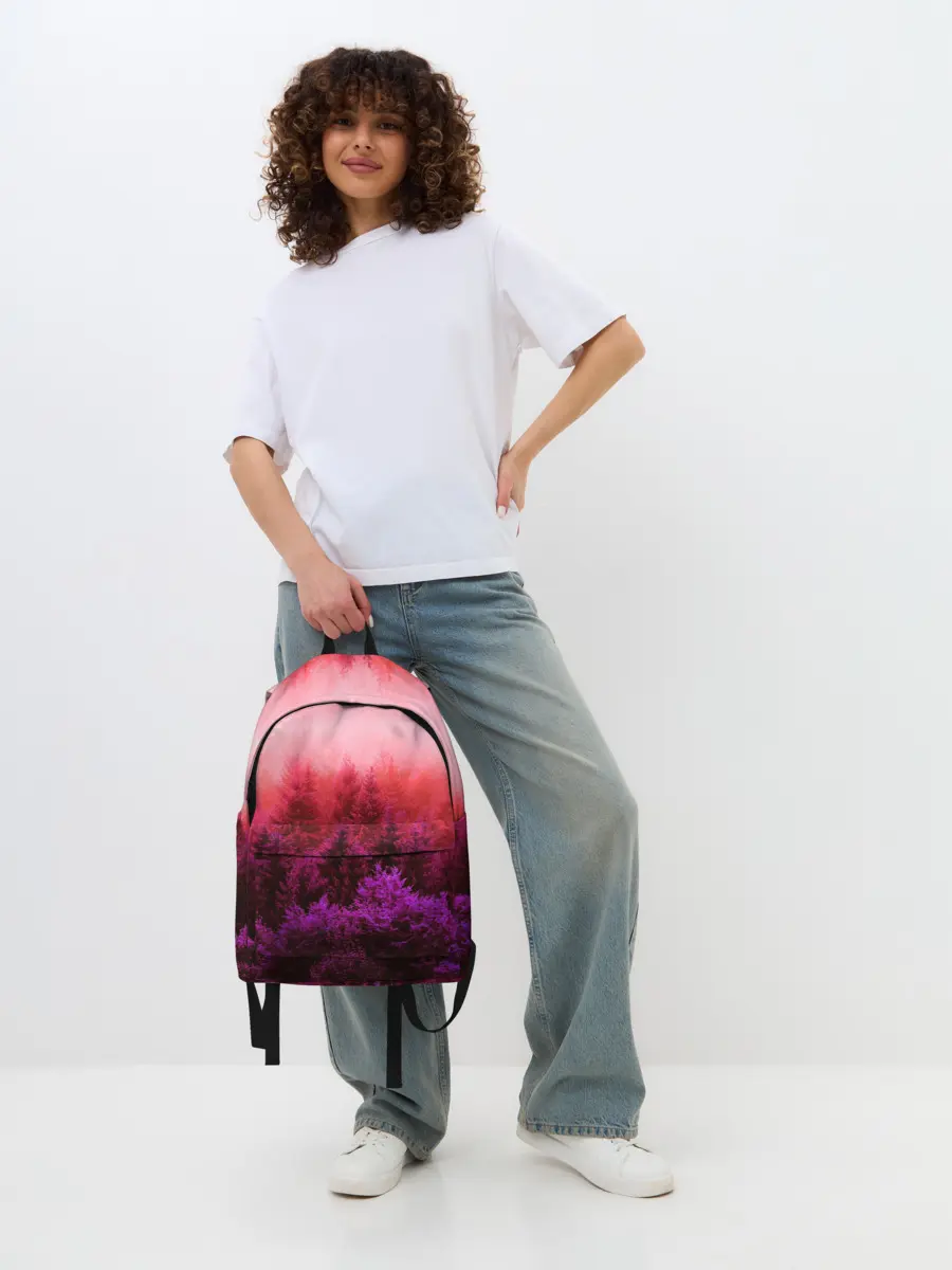 Рюкзак джинсовый / КРАСНАЯ ОСЕНЬ