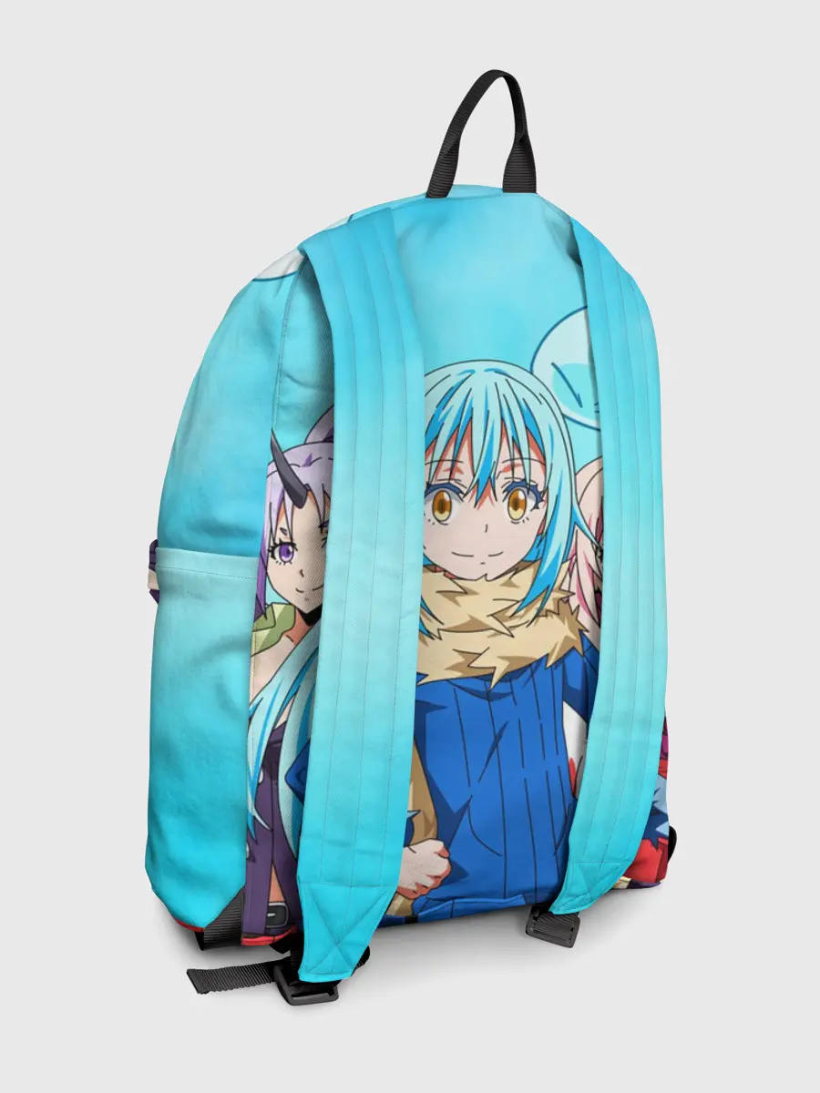 Рюкзак джинсовый / TenSura, Румиру, Шуна и Шион