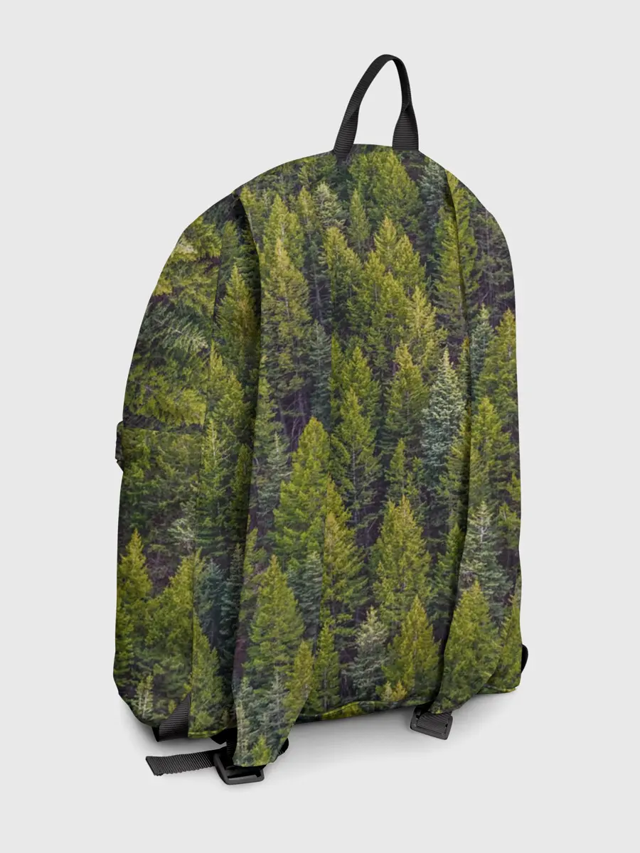 Рюкзак джинсовый / лес вечный