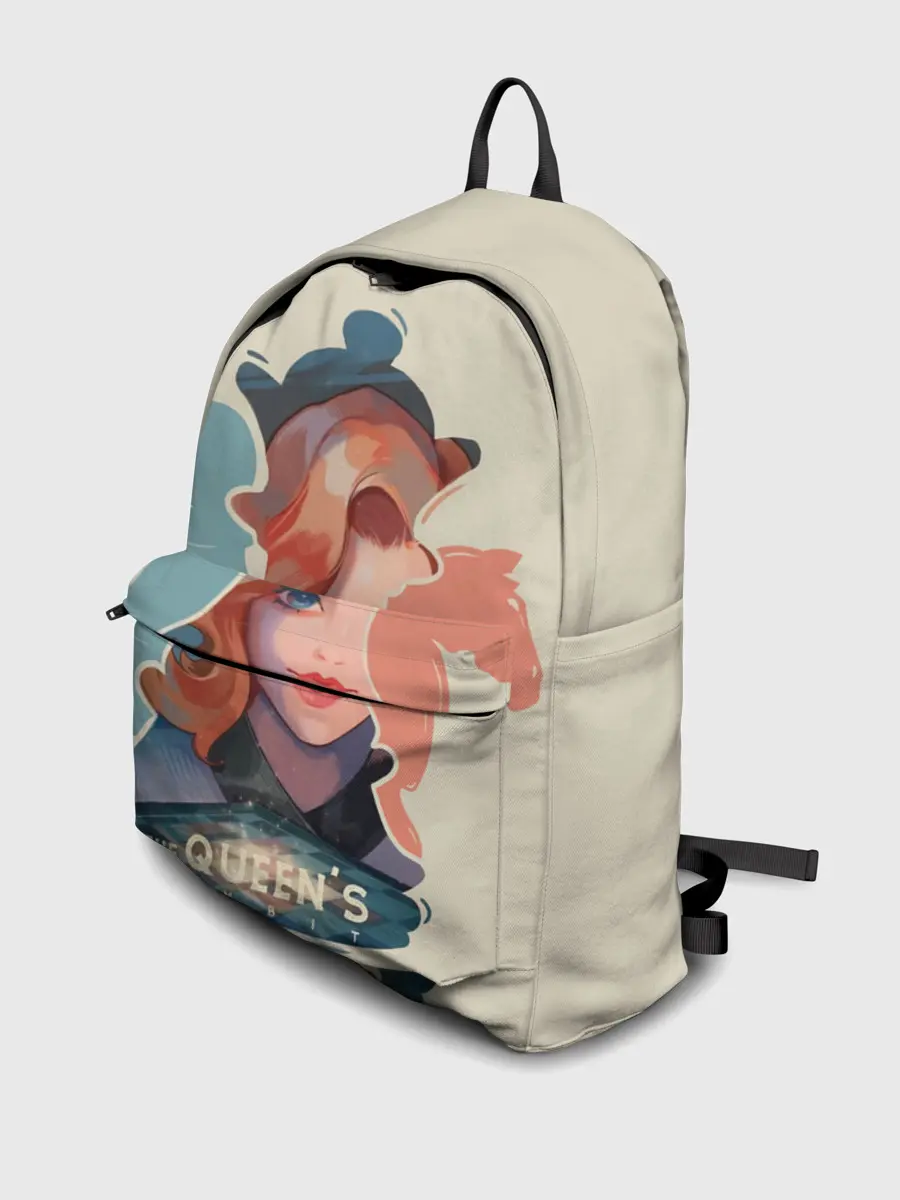 Рюкзак джинсовый / Королева шахматной доски