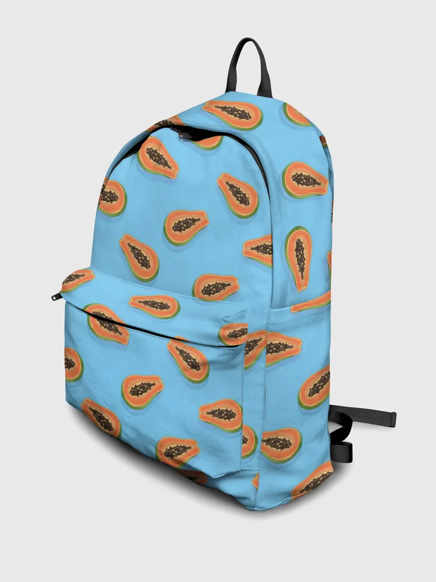 Рюкзак джинсовый / Папайа паттерн