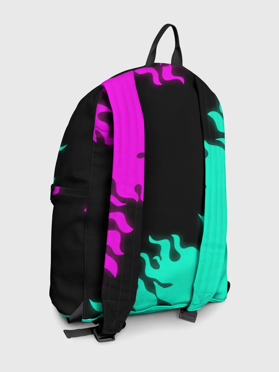 Рюкзак джинсовый / Geometry Dash