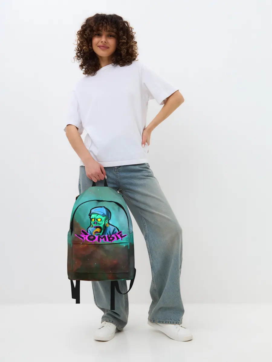 Рюкзак джинсовый / ZOMBIE
