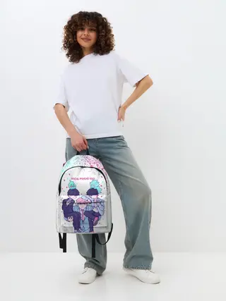 Рюкзак джинсовый / Рейген | Кагеяма | Моб 100