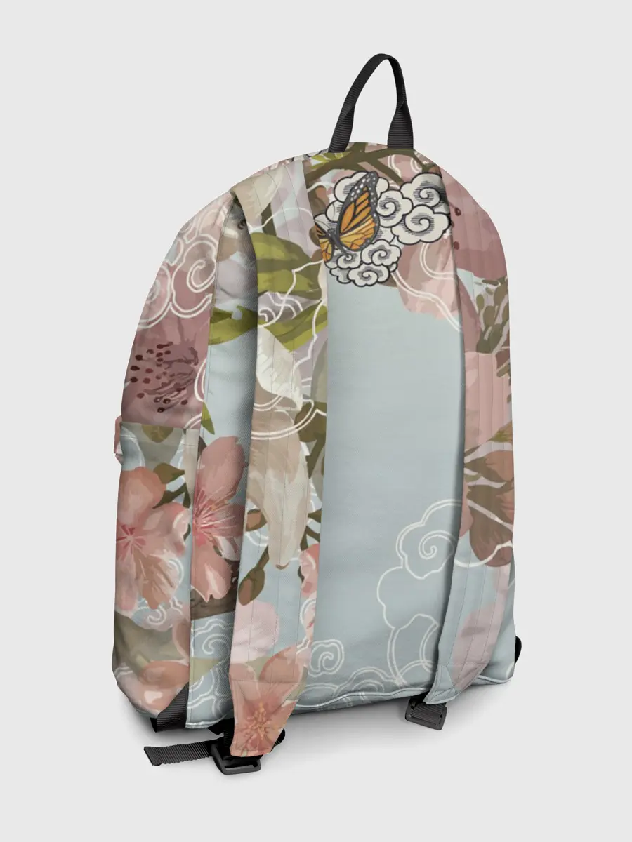 Рюкзак джинсовый / Тигр в облаках