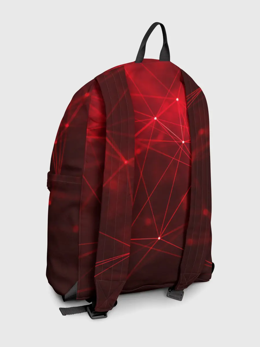 Рюкзак джинсовый / Собака в стиле KISS