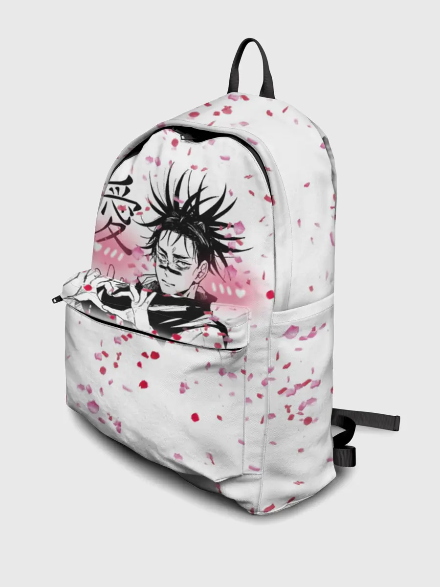 Рюкзак джинсовый / Манга Аниме Любовь Сердце