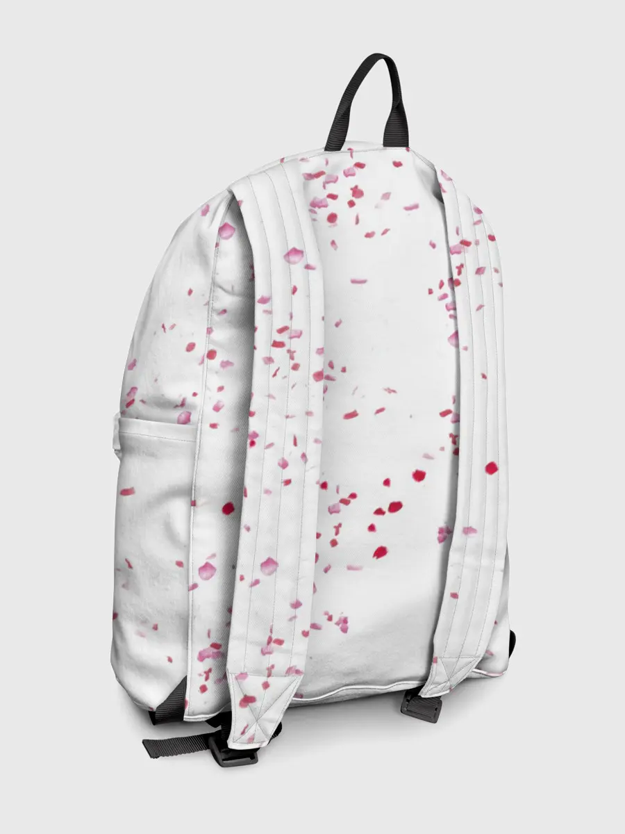 Рюкзак джинсовый / Манга Аниме Любовь Сердце