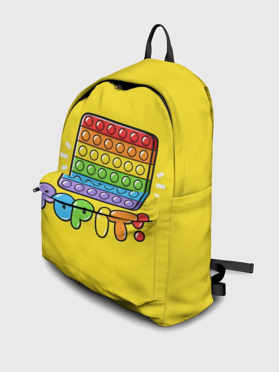 Рюкзак джинсовый / POP IT ИГРУШКА