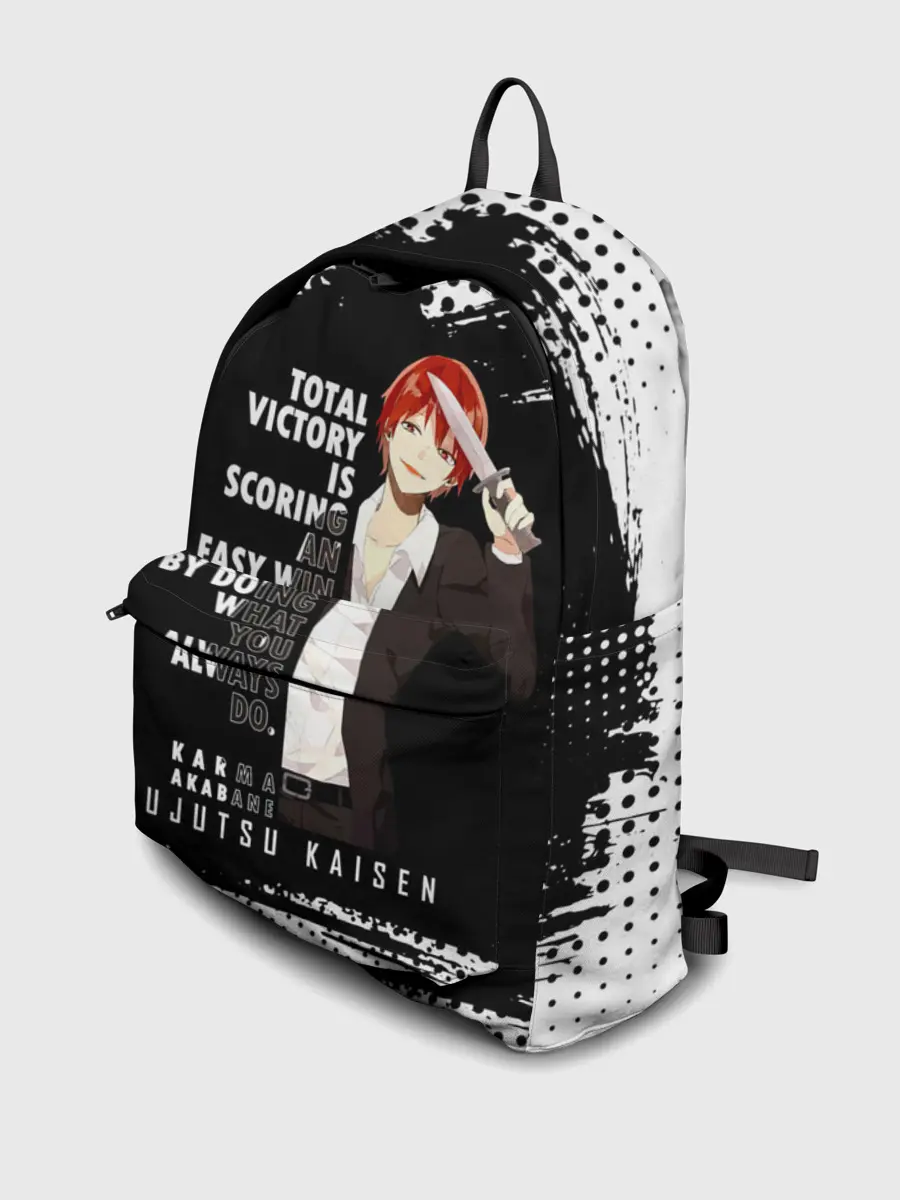 Рюкзак джинсовый / Карма Акабане | Класс Убийц