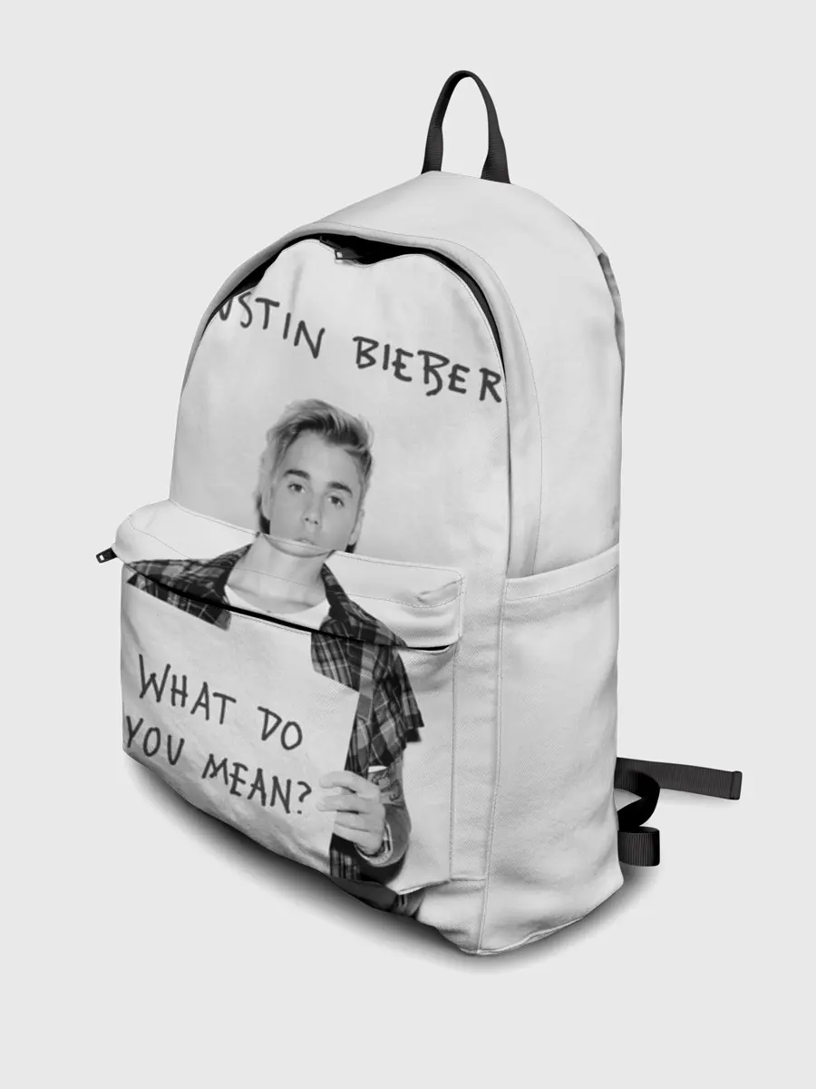 Рюкзак джинсовый / JUSTIN BIEBER