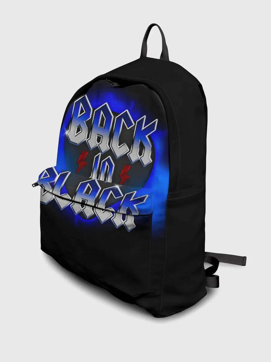Рюкзак джинсовый / BACK in BLACK AC/DC