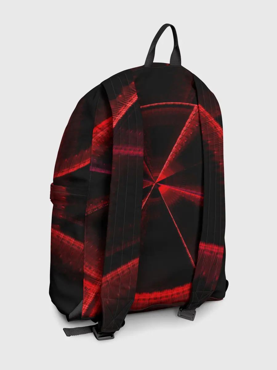 Рюкзак джинсовый / Атомный неон