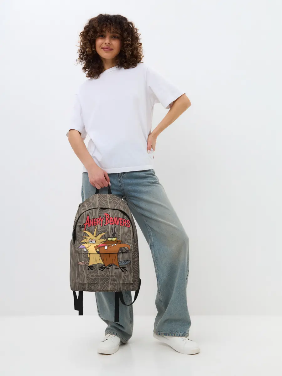 Рюкзак джинсовый / Крутые Бобры