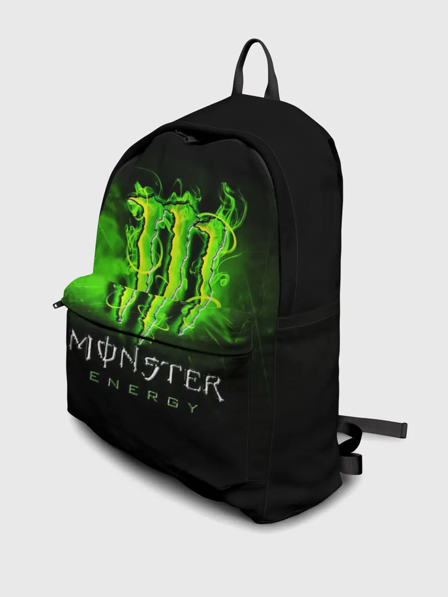 Рюкзак джинсовый / MONSTER ENERGY NEON | НЕОН