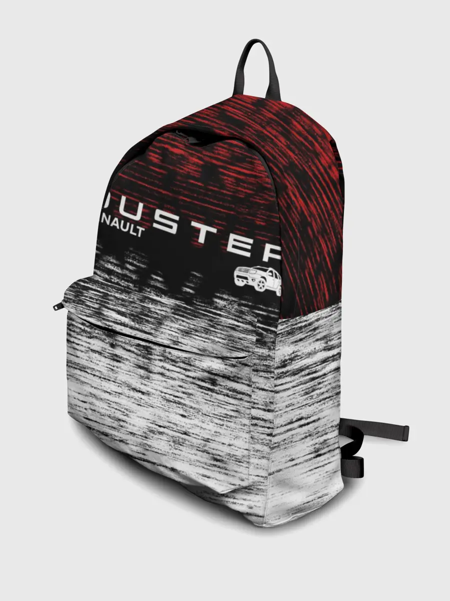 Рюкзак джинсовый / Renault Duster | полосы гранж