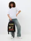 Рюкзак джинсовый / MUSYC IS MY DRUG and AC/DC IS MY DEALER