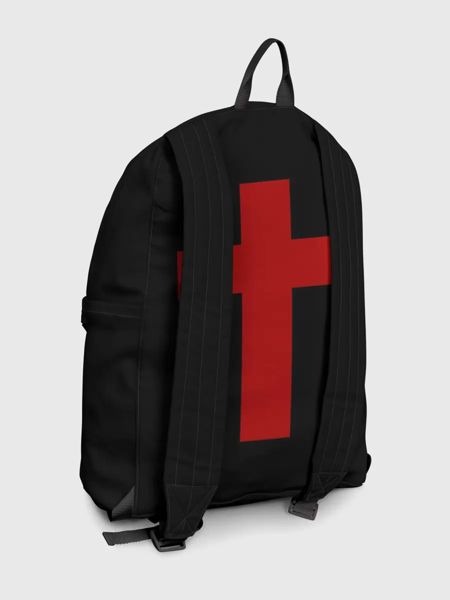 Рюкзак джинсовый / Красный Крест