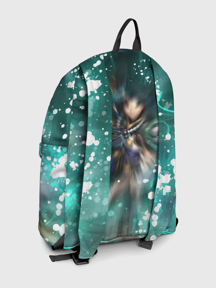 Рюкзак джинсовый / Сяо | Геншин Импакт