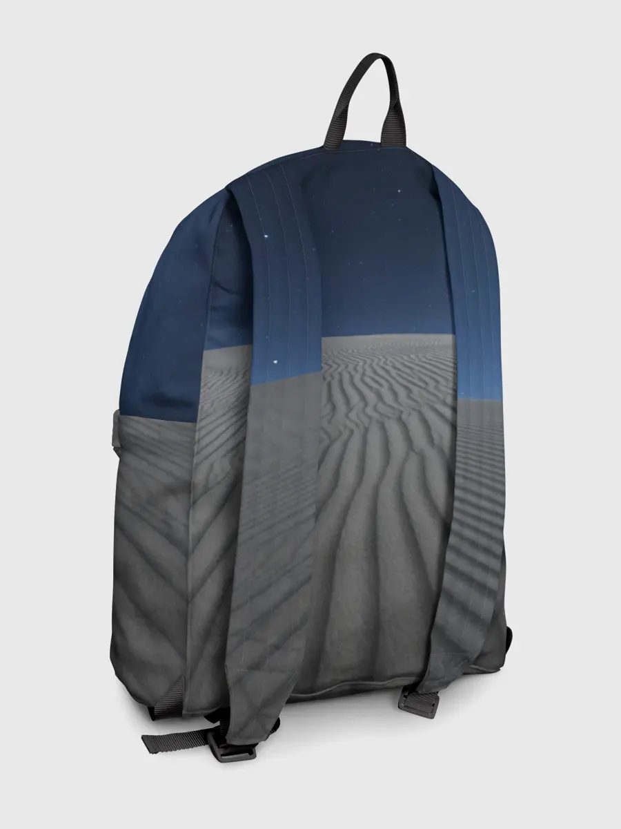 Рюкзак джинсовый / Пустыня дюна песок ночь