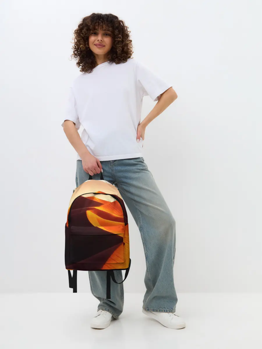 Рюкзак джинсовый / Пустыня дюна барханы