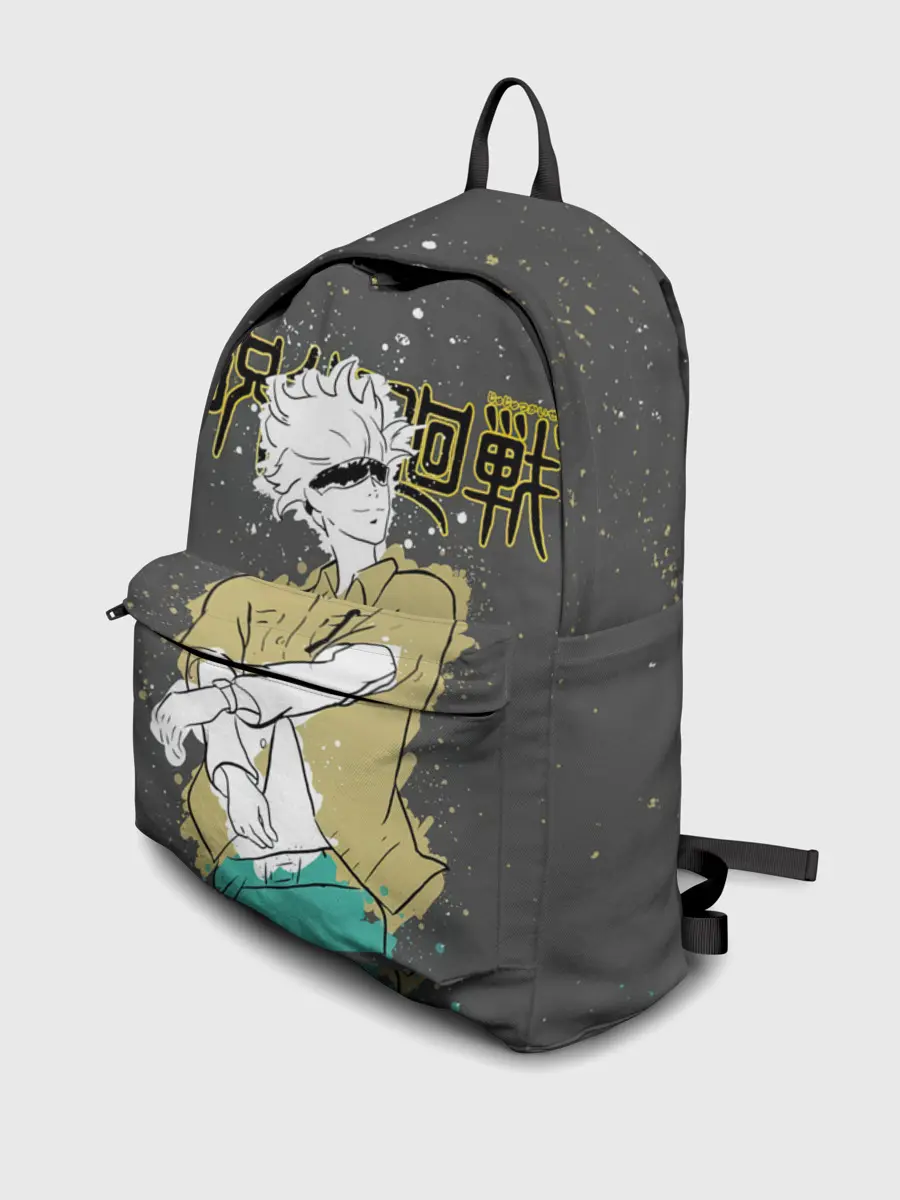 Рюкзак джинсовый / Годжо Сатору Магическая битва