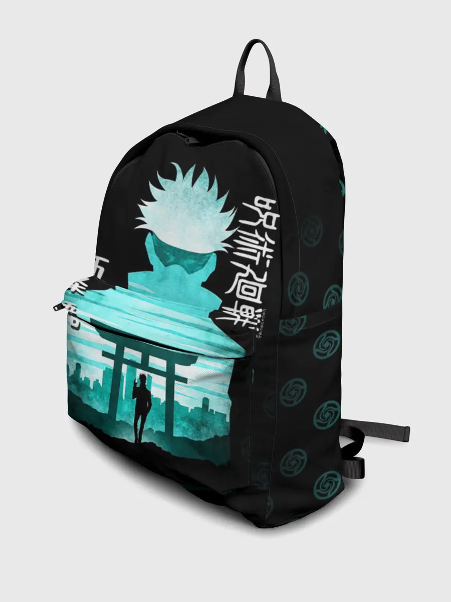 Рюкзак джинсовый / Годжо Сатору Магическая битва