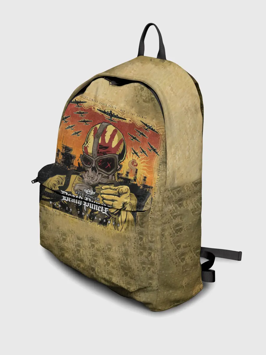 Рюкзак джинсовый / War Is the Answer - Five Finger Death Punch