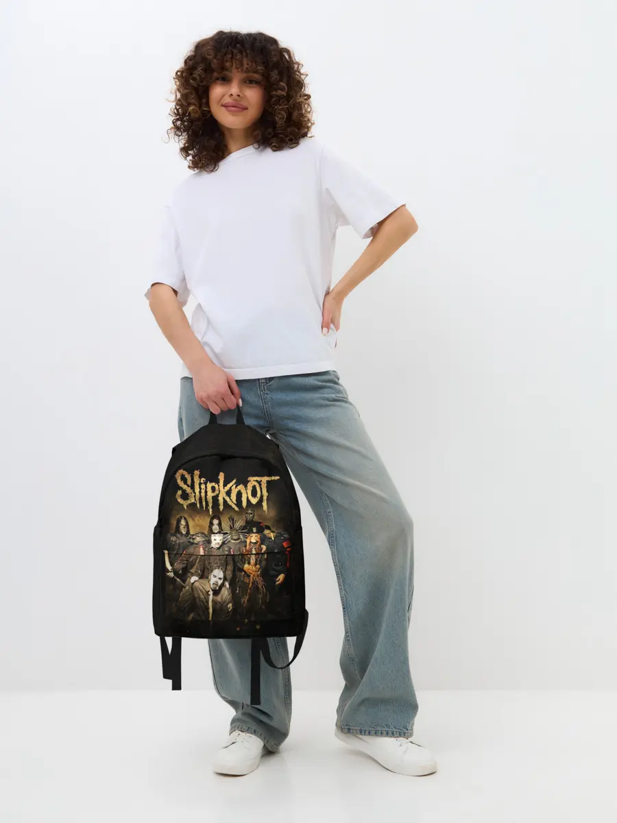 Рюкзак джинсовый / Slipknot
