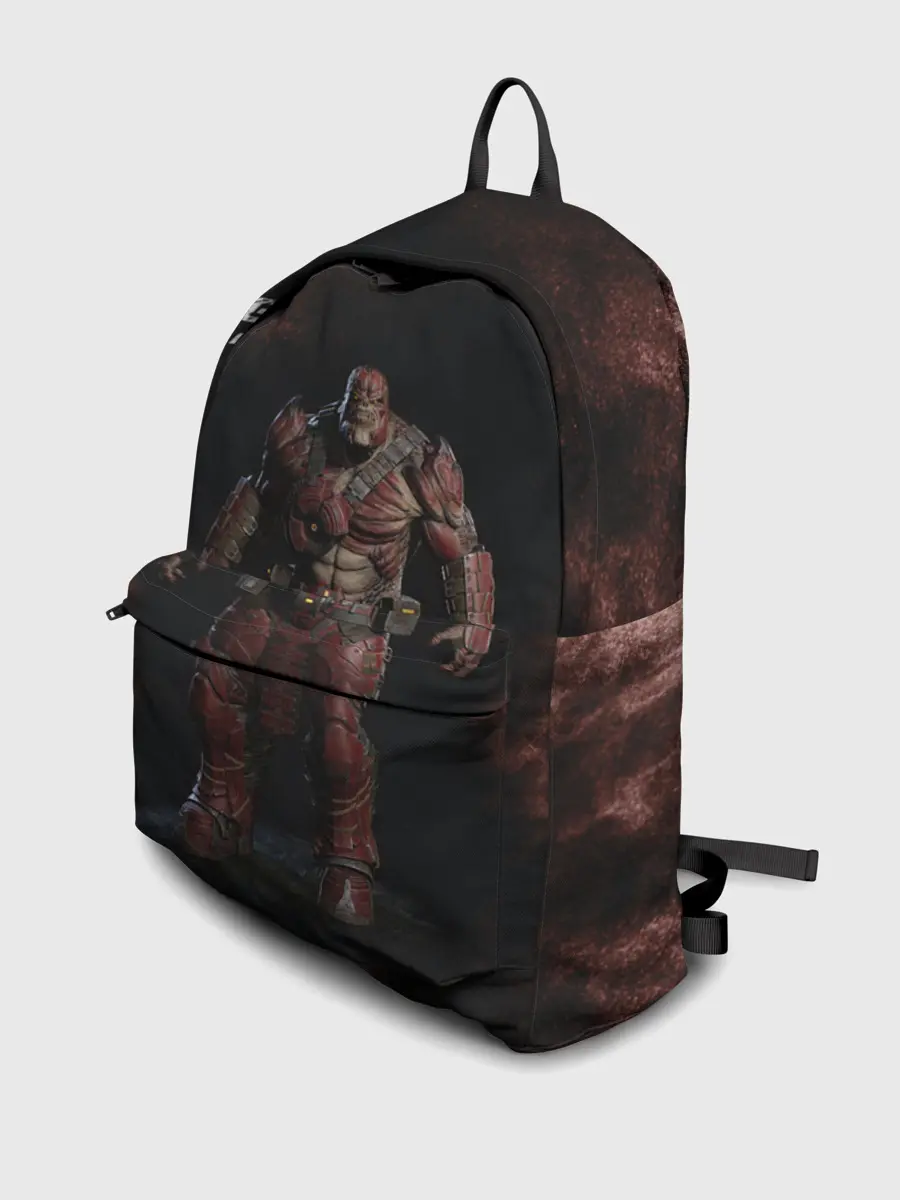 Рюкзак джинсовый / NPC | ШЕСТЕРЕНКИ | ЛОГО